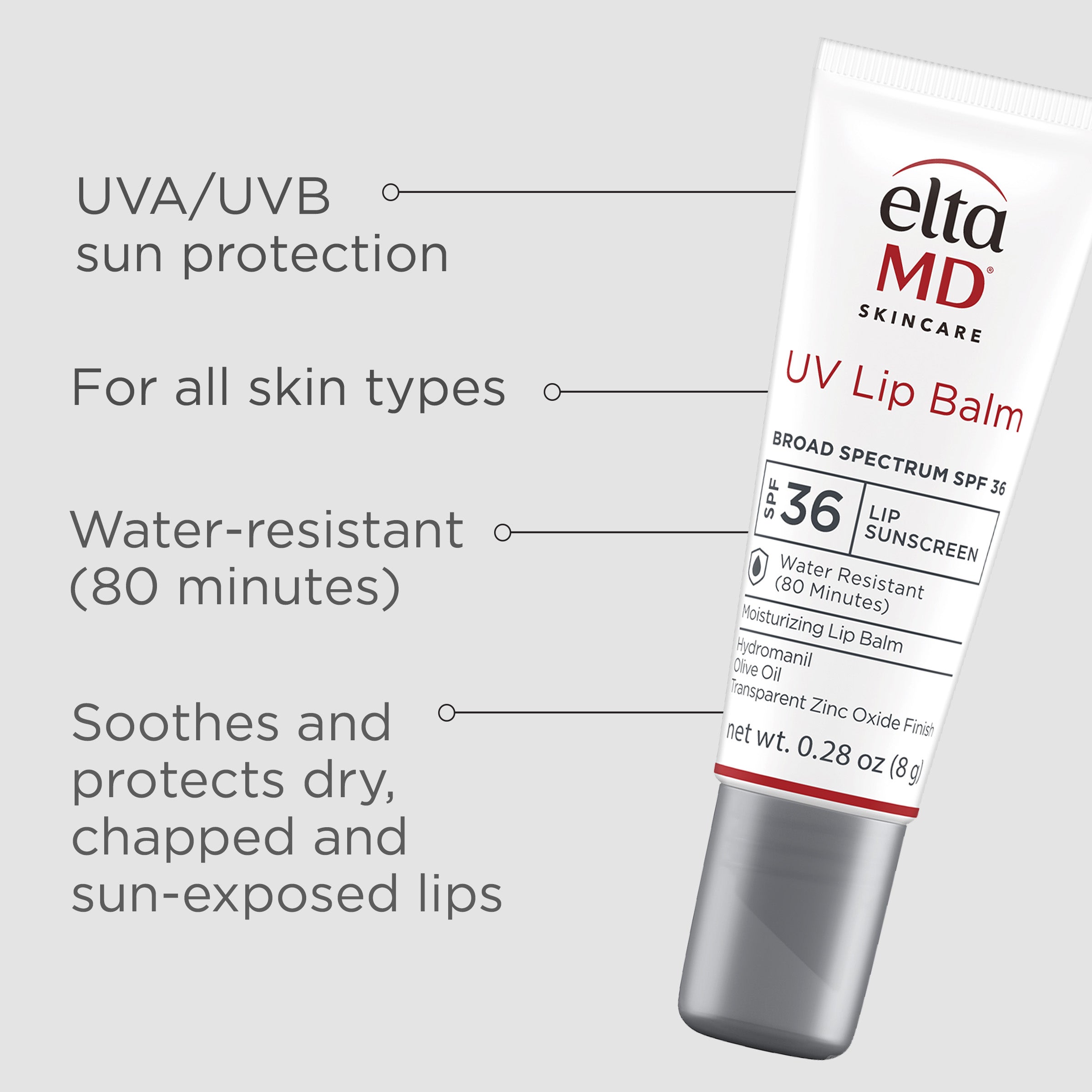 EltaMD UV Lip Balm Broad-Spectrum SPF 36 (0.28 oz)