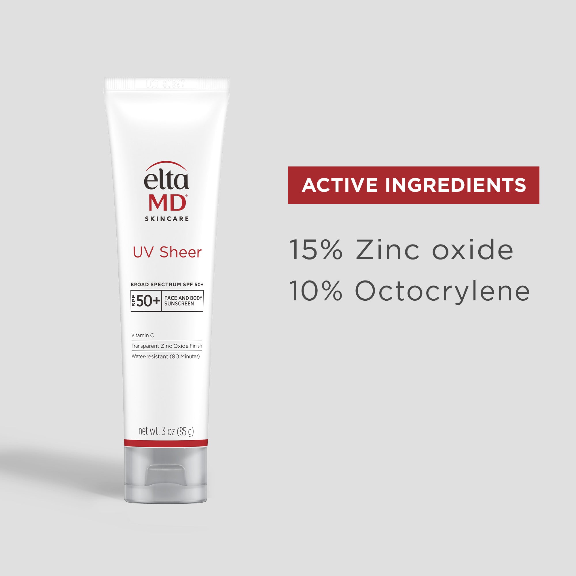 EltaMD UV Sheer Broad-Spectrum SPF 50+ (3 oz)