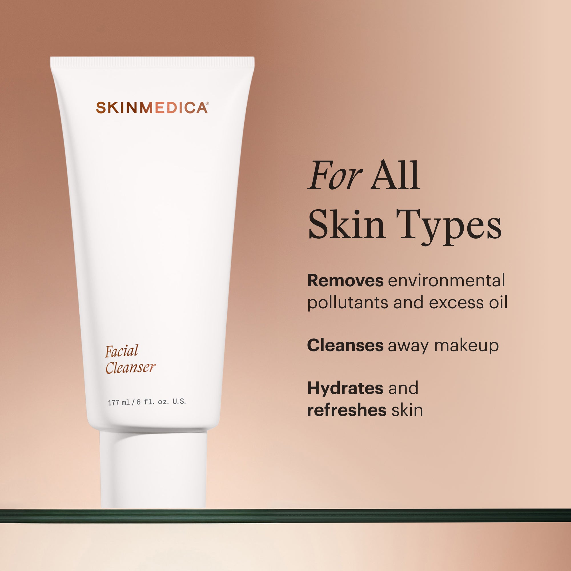 SkinMedica Facial Cleanser (6 oz).