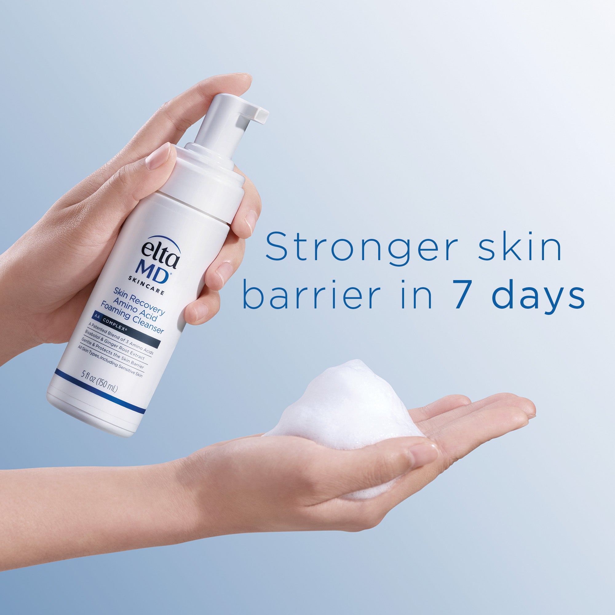 EltaMD Skin Recovery Amino Acid Foaming Cleanser (5 oz).