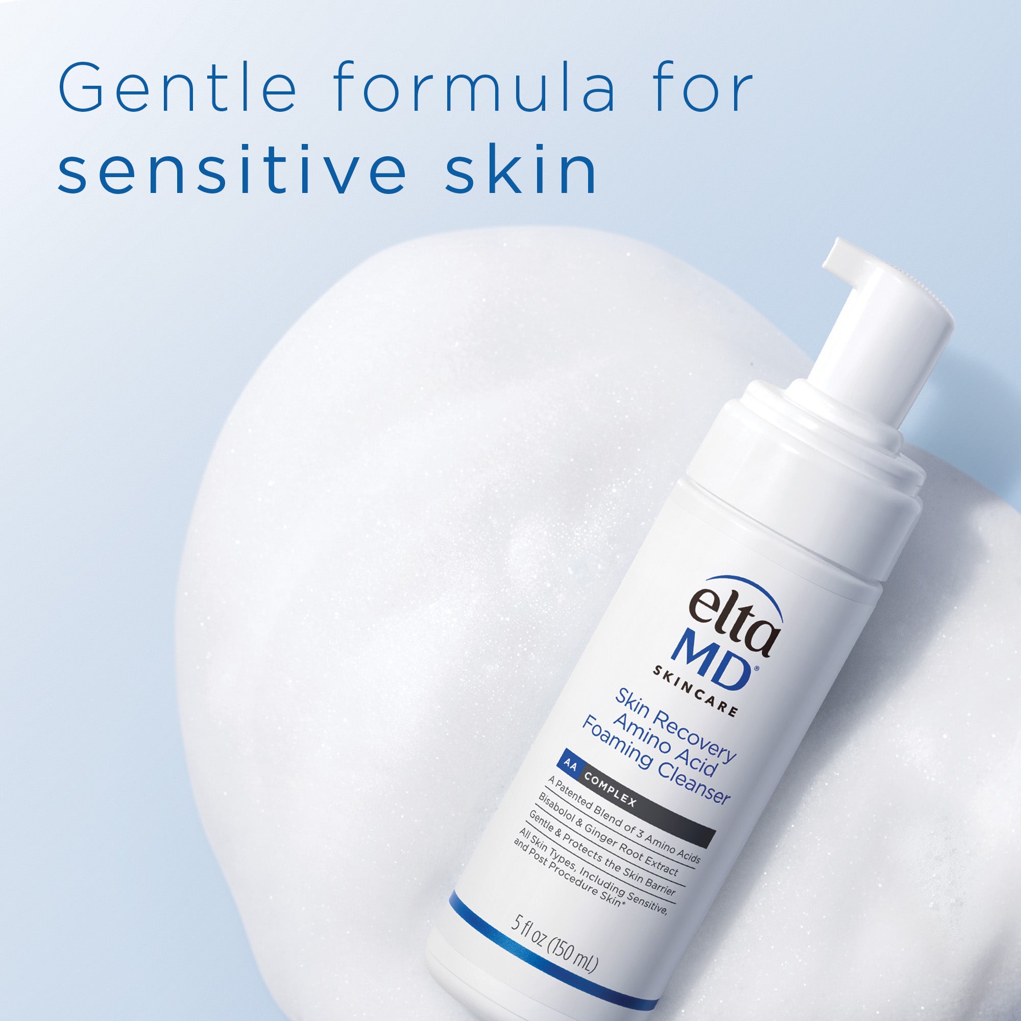 EltaMD Skin Recovery Amino Acid Foaming Cleanser (5 oz).