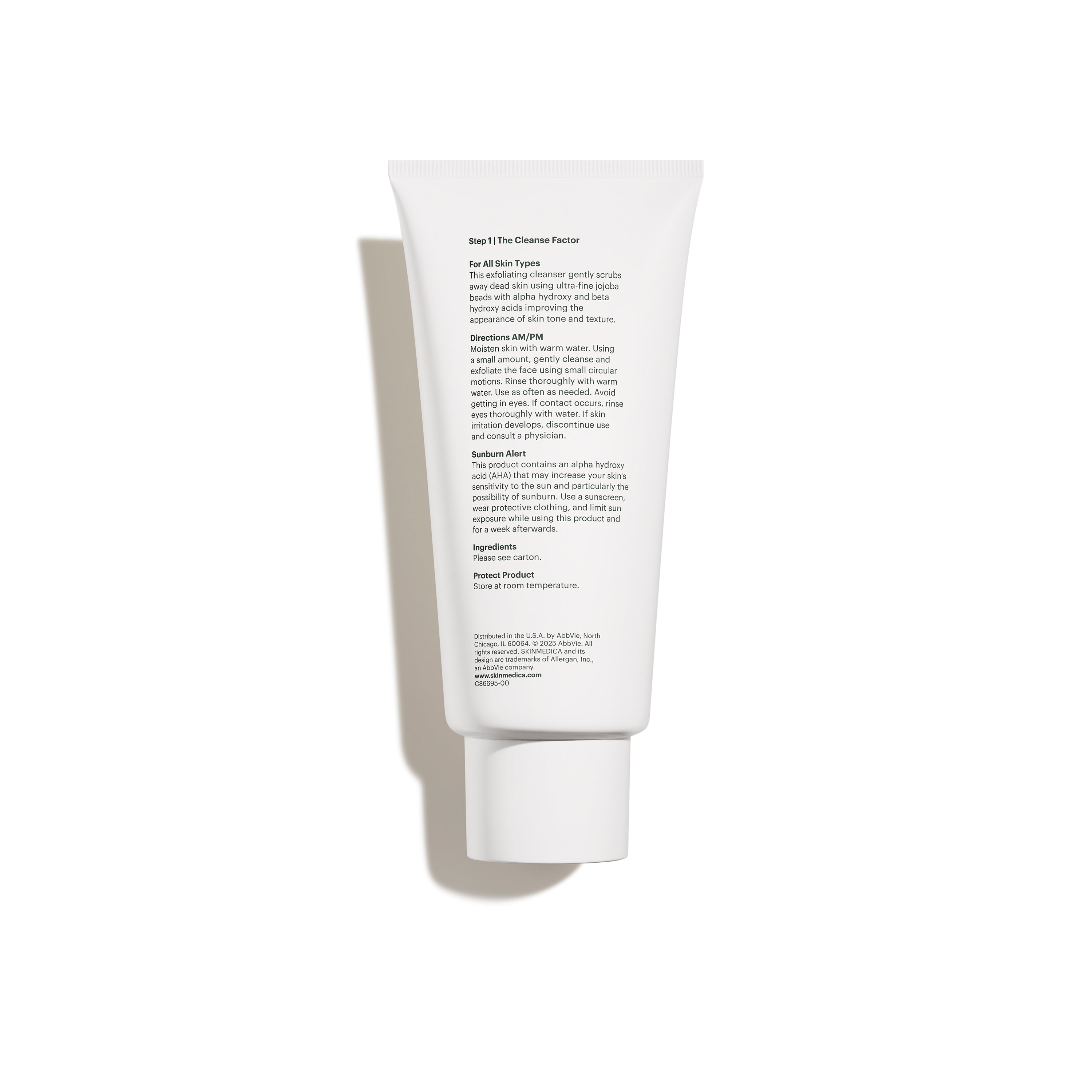 SkinMedica AHA/BHA Exfoliating Cleanser (6 oz)