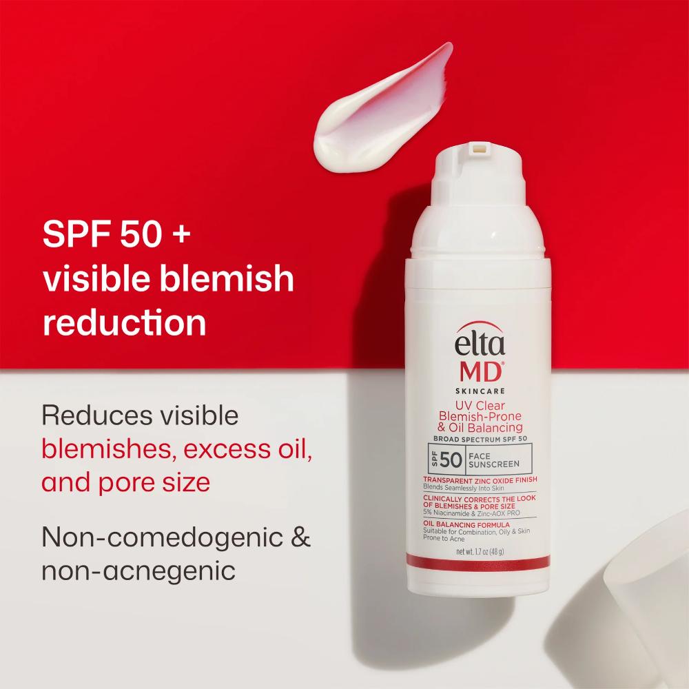EltaMD UV Clear Blemish-Prone & Oil Balancing SPF 50 (1.7 oz)
