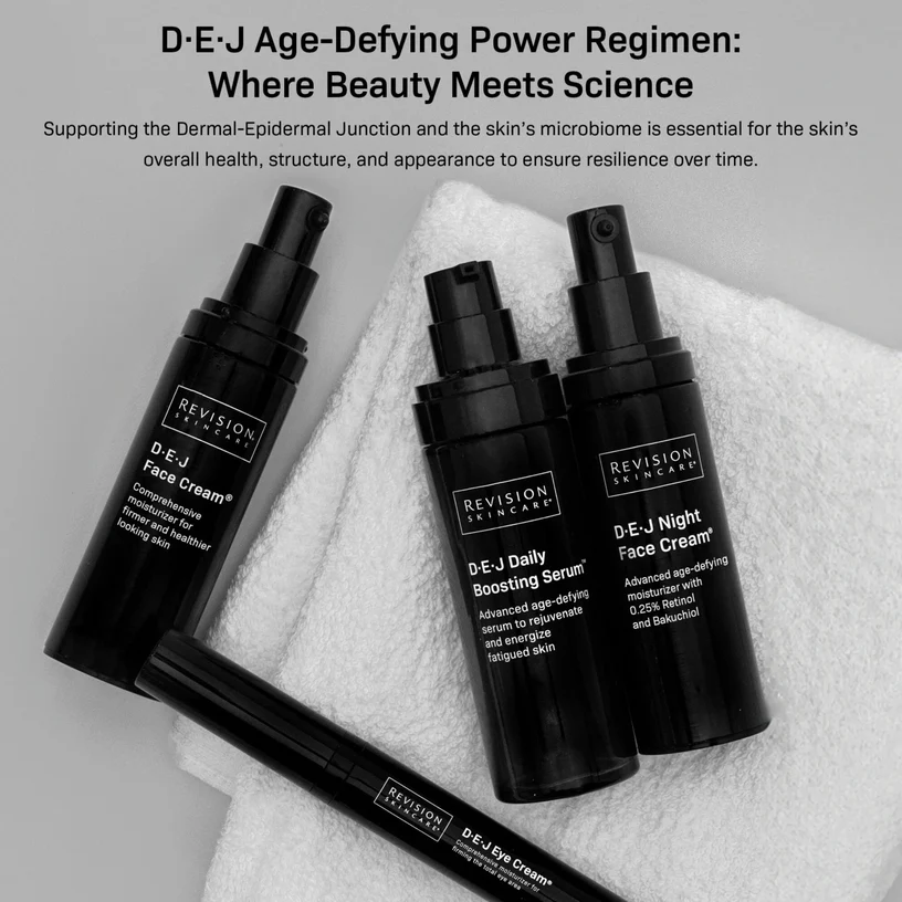 Revision Skincare D·E·J® Age-Defying Power Regimen.