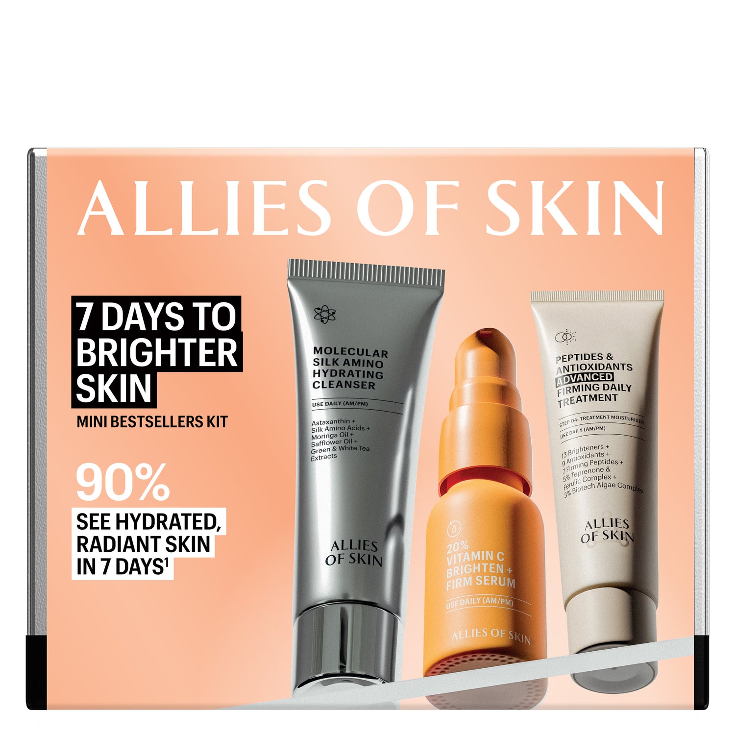 Allies of Skin 7 Days To Brighter Skin Kit
