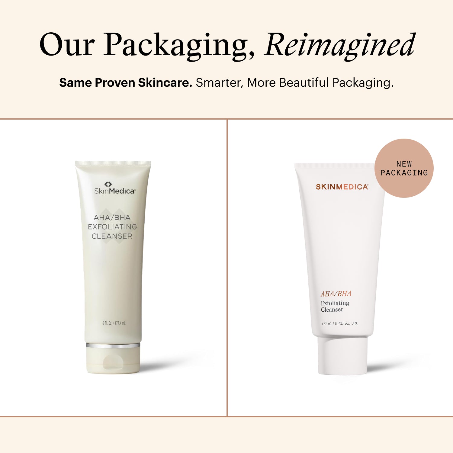 SkinMedica AHA/BHA Exfoliating Cleanser (6 oz)