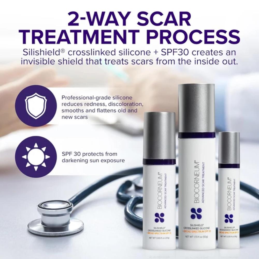 Biocorneum Advanced Scar Treatment SiliShield + Broad Spectrum SPF 30 (1.73 oz)