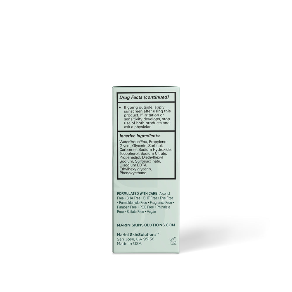 Marini SkinSolutions BPO Acne Treatment Lotion 5% (2 oz).