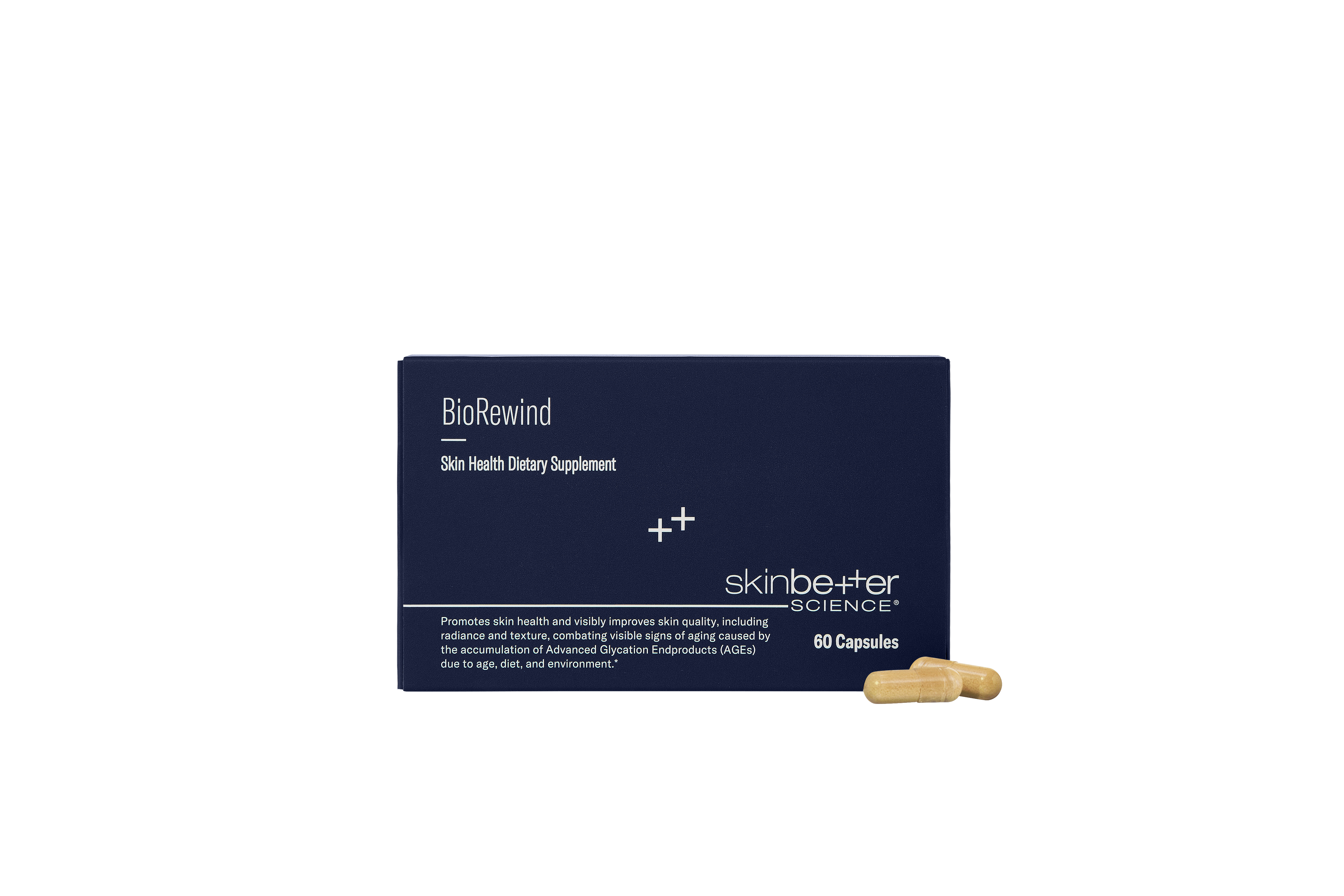 SkinBetter Science BioRewind Skin Health Dietary Supplement (1 Pack).