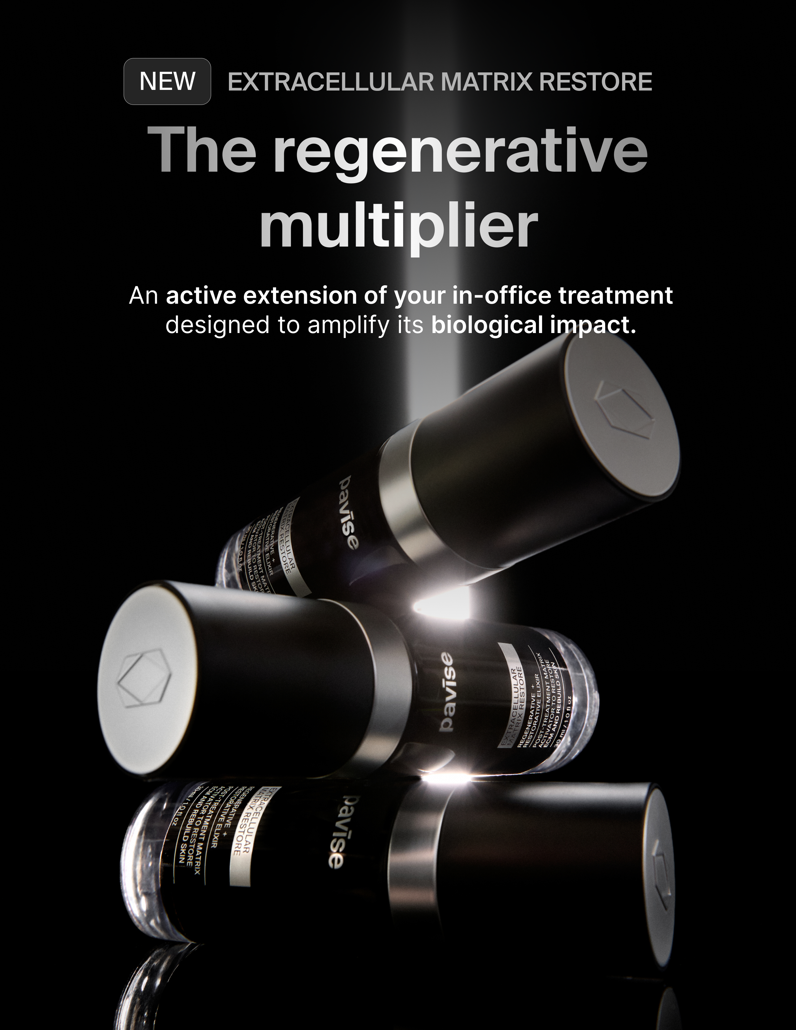 Pavise Extracellular Matrix Restore Regenerative + Restorative Elixir (1 oz).