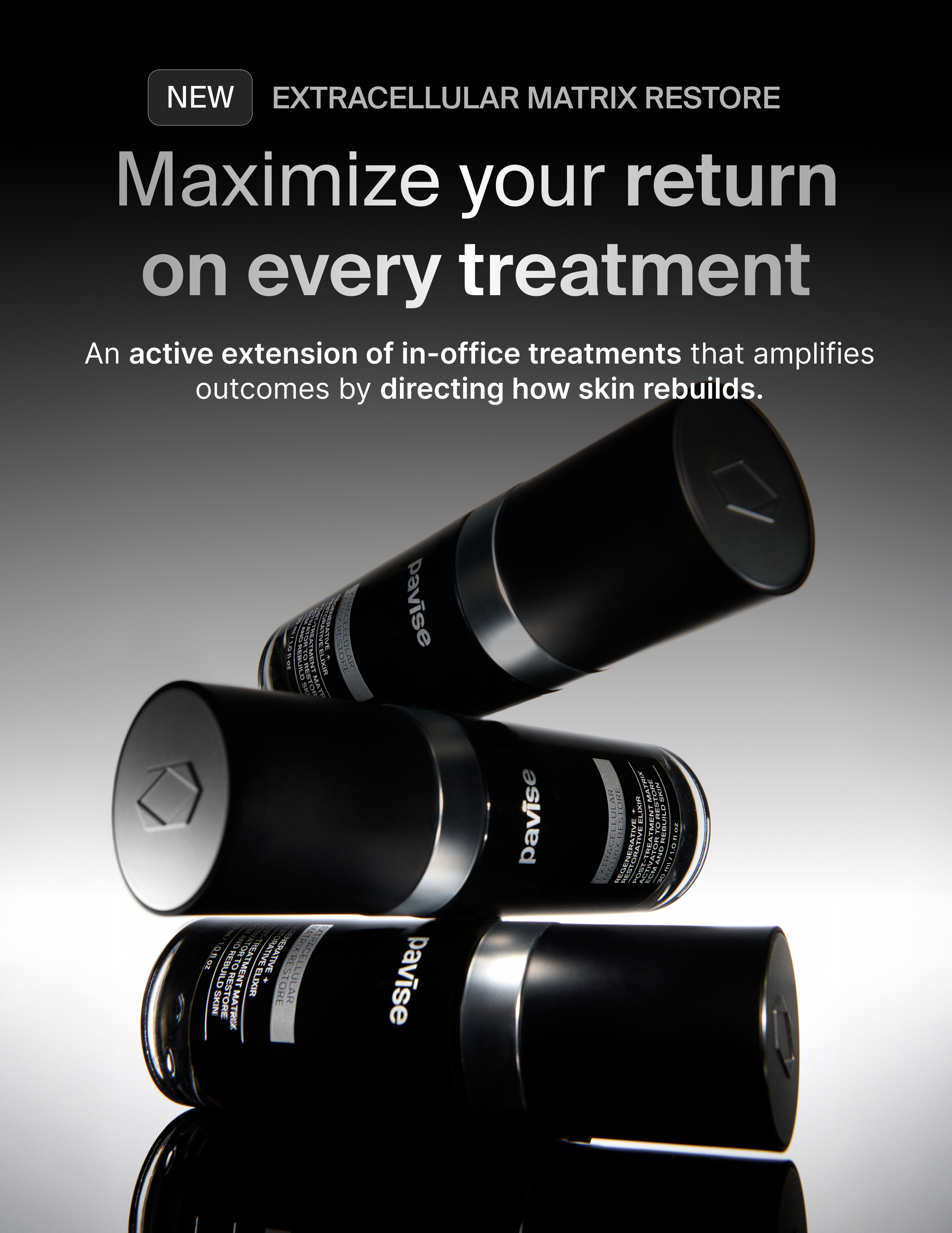 Pavise Extracellular Matrix Restore Regenerative + Restorative Elixir (1 oz).