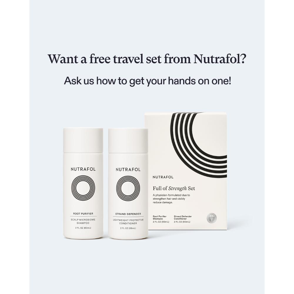 Nutrafol Full of Strength Set (8.1 oz Shampoo & Conditioner)