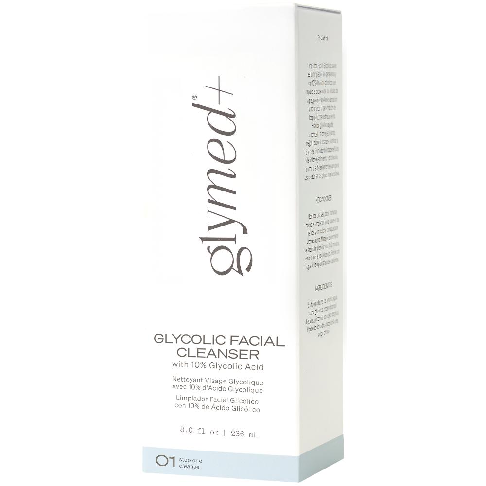 GlyMed Plus Glycolic Facial Cleanser with 10% Glycolic Acid (8 oz)