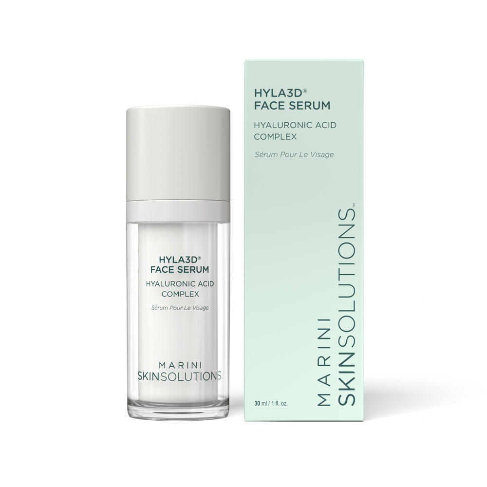 Marini SkinSolutions Hyla3D Face Serum Hyaluronic Acid Complex (1 oz).