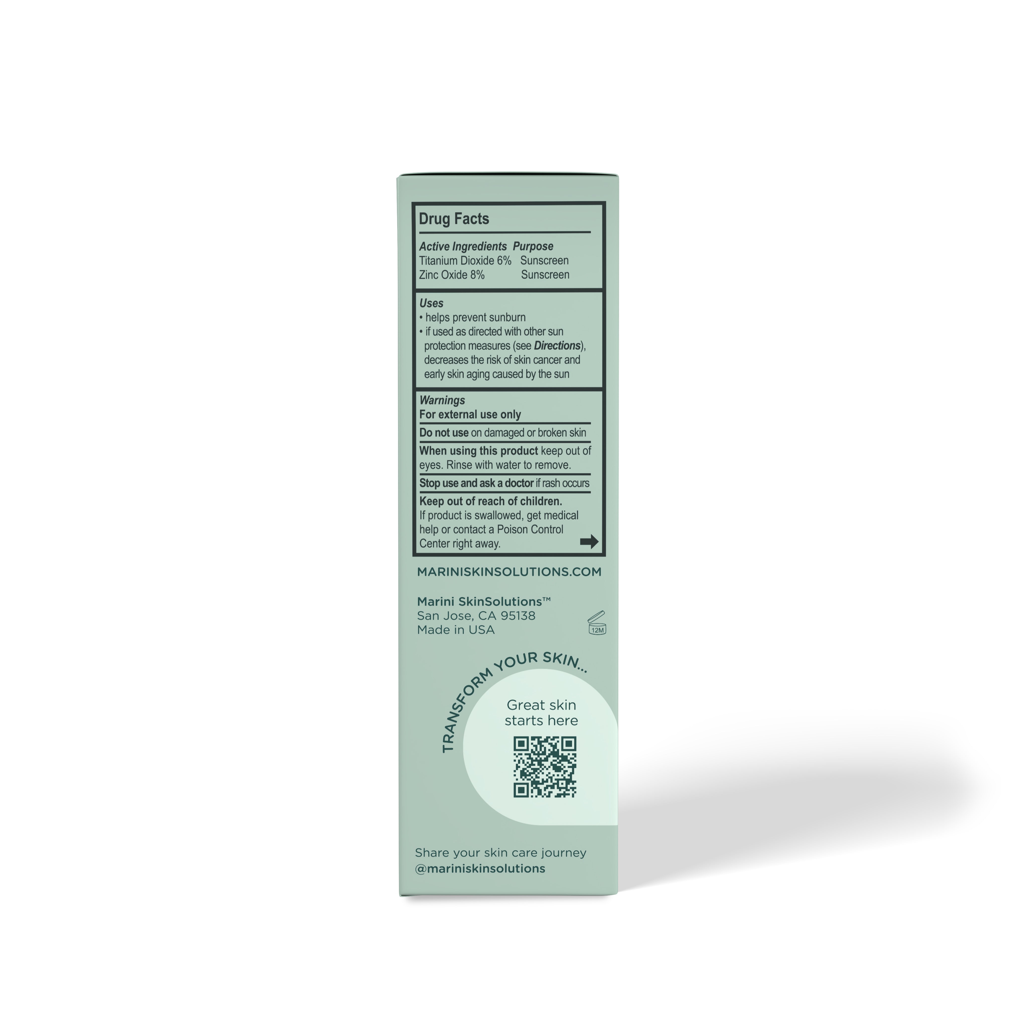 Jan Marini Physical Protectant Tinted SPF 45 Light to Medium (2 oz)