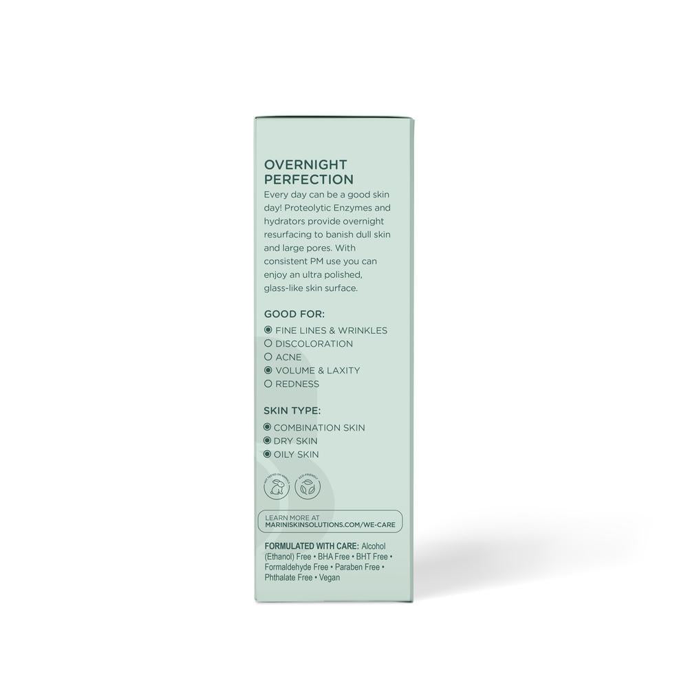 Marini SkinSolutions Night Zyme Overnight Glass Skin Resurfacing Complex (1.7 oz).