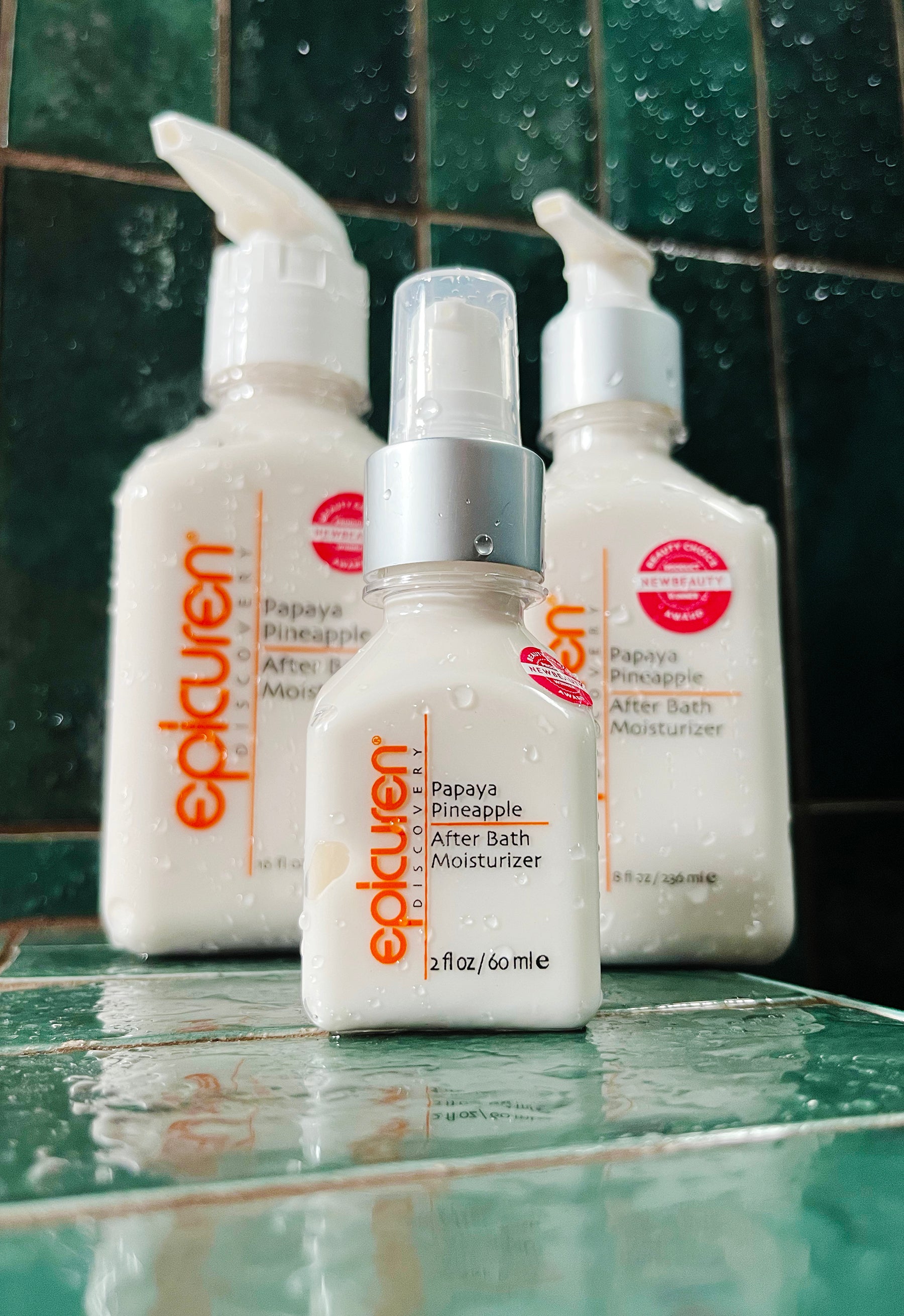 Epicuren Discovery Papaya Pineapple After Bath Moisturizer (8 oz)