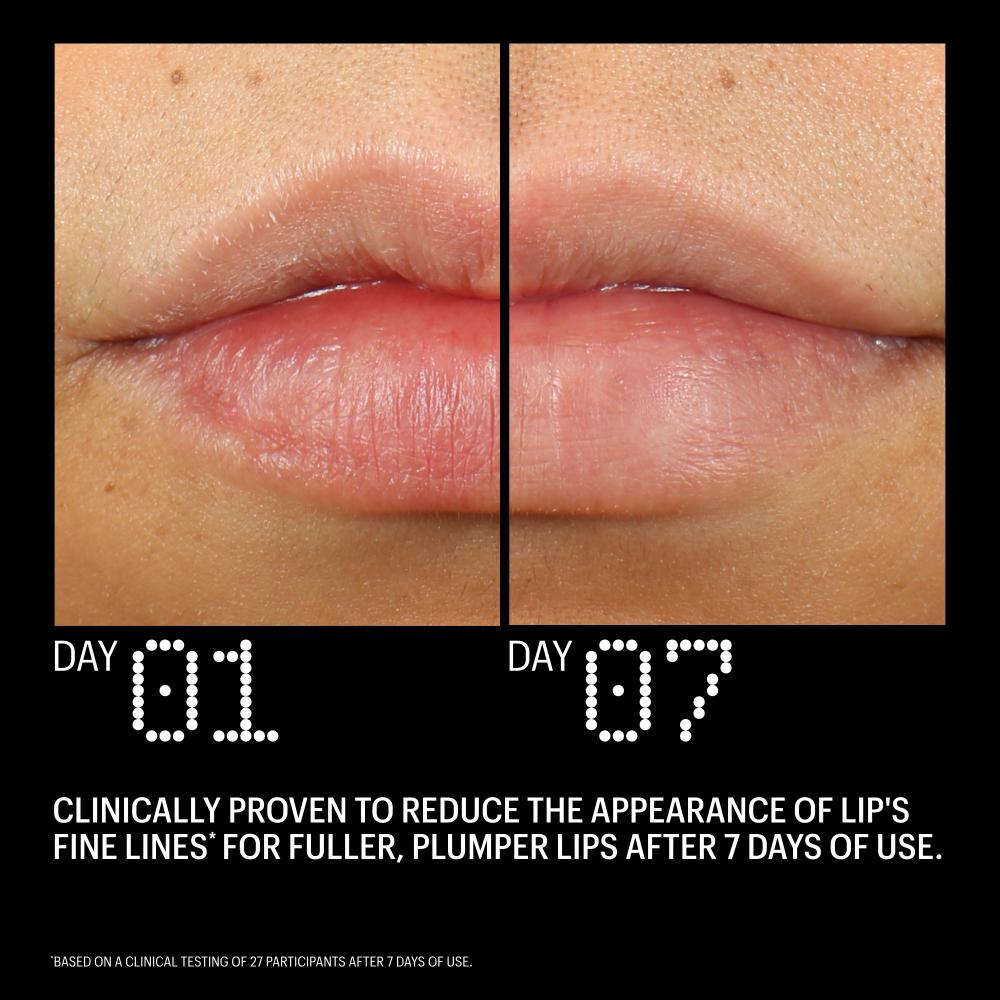 Allies of Skin Peptint Tripeptide & Goji Cells Plumping Lip Treatment Fearless - Clear Glaze (0.5 oz).