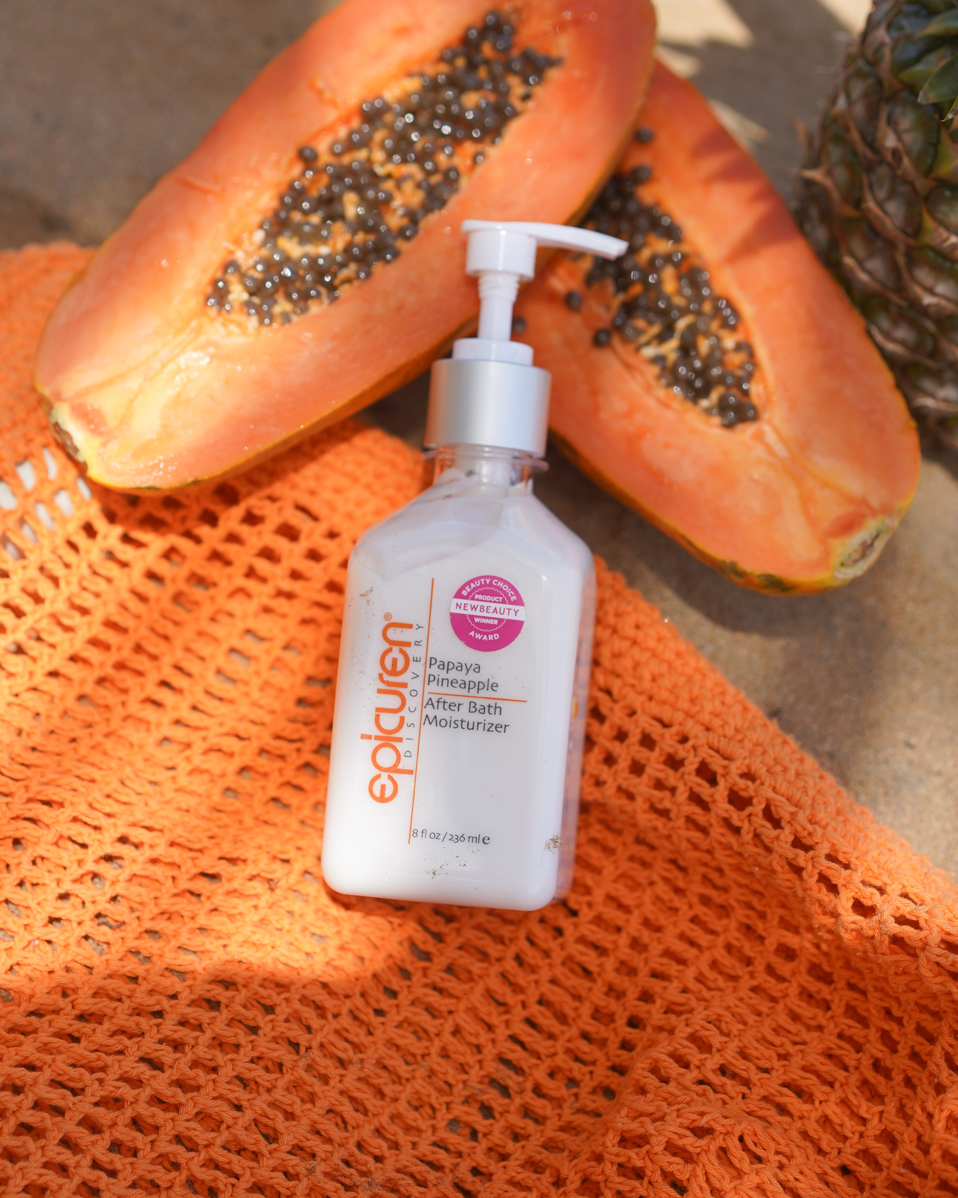 Epicuren Discovery Papaya Pineapple After Bath Moisturizer (8 oz)