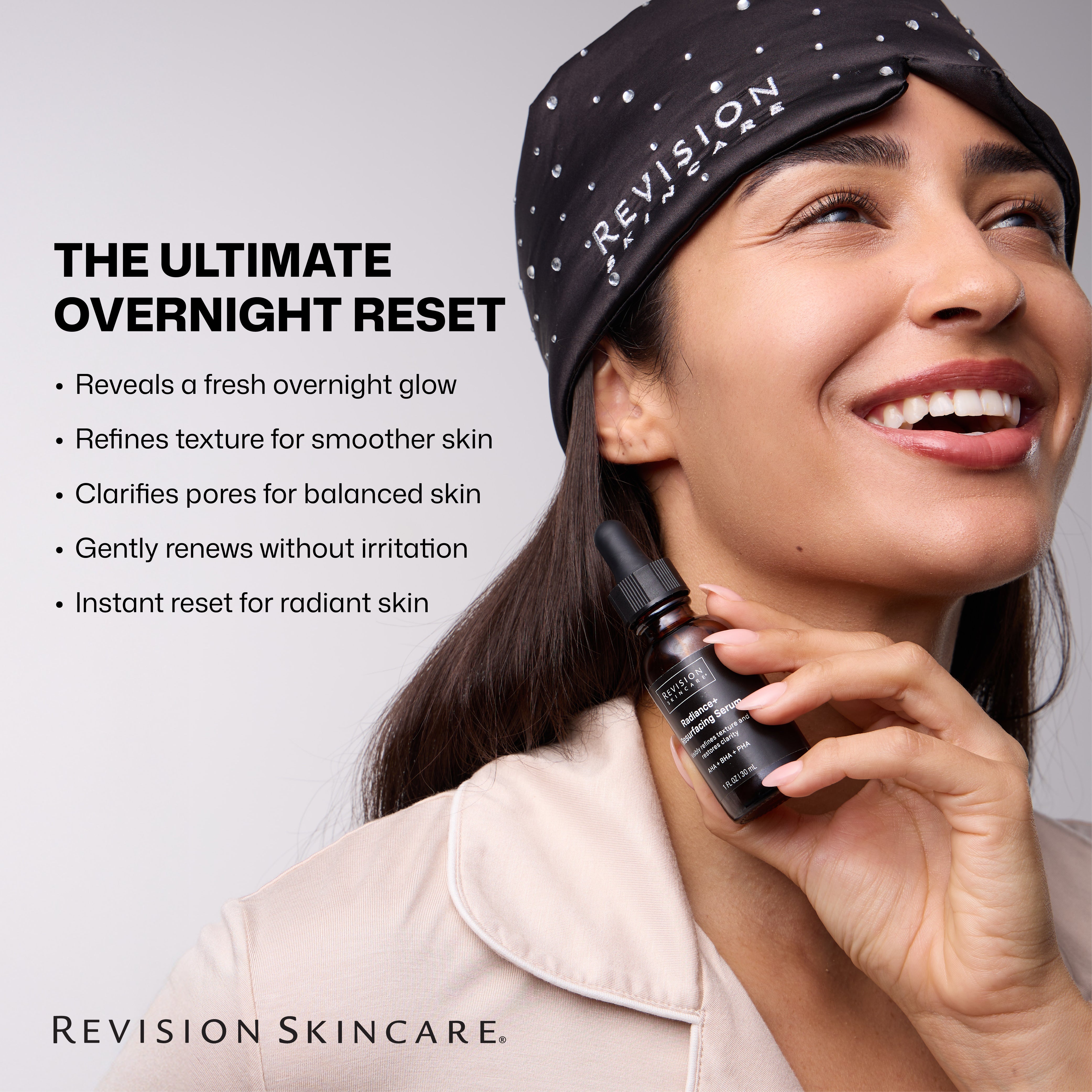 Revision Skincare Radiance+ Resurfacing Serum (1 oz).