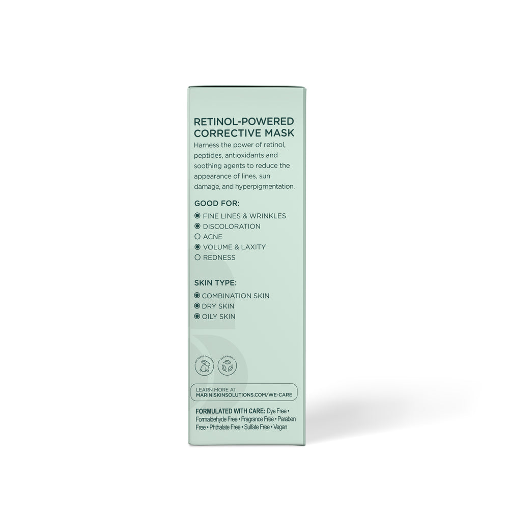 Marini SkinSolutions Retinol Plus Face Mask (1.7 oz).