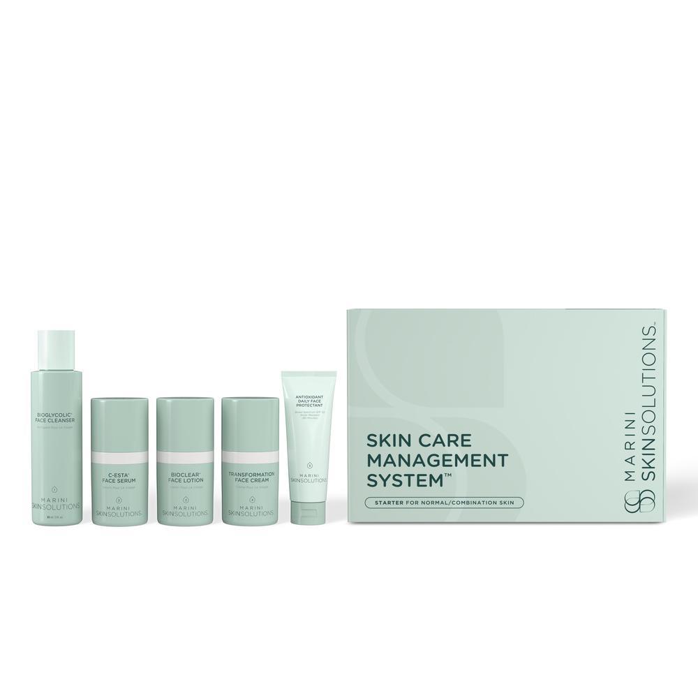 Marini SkinSolutions Starter Skin Care Management System for Normal/Combination Skin with SPF 33.