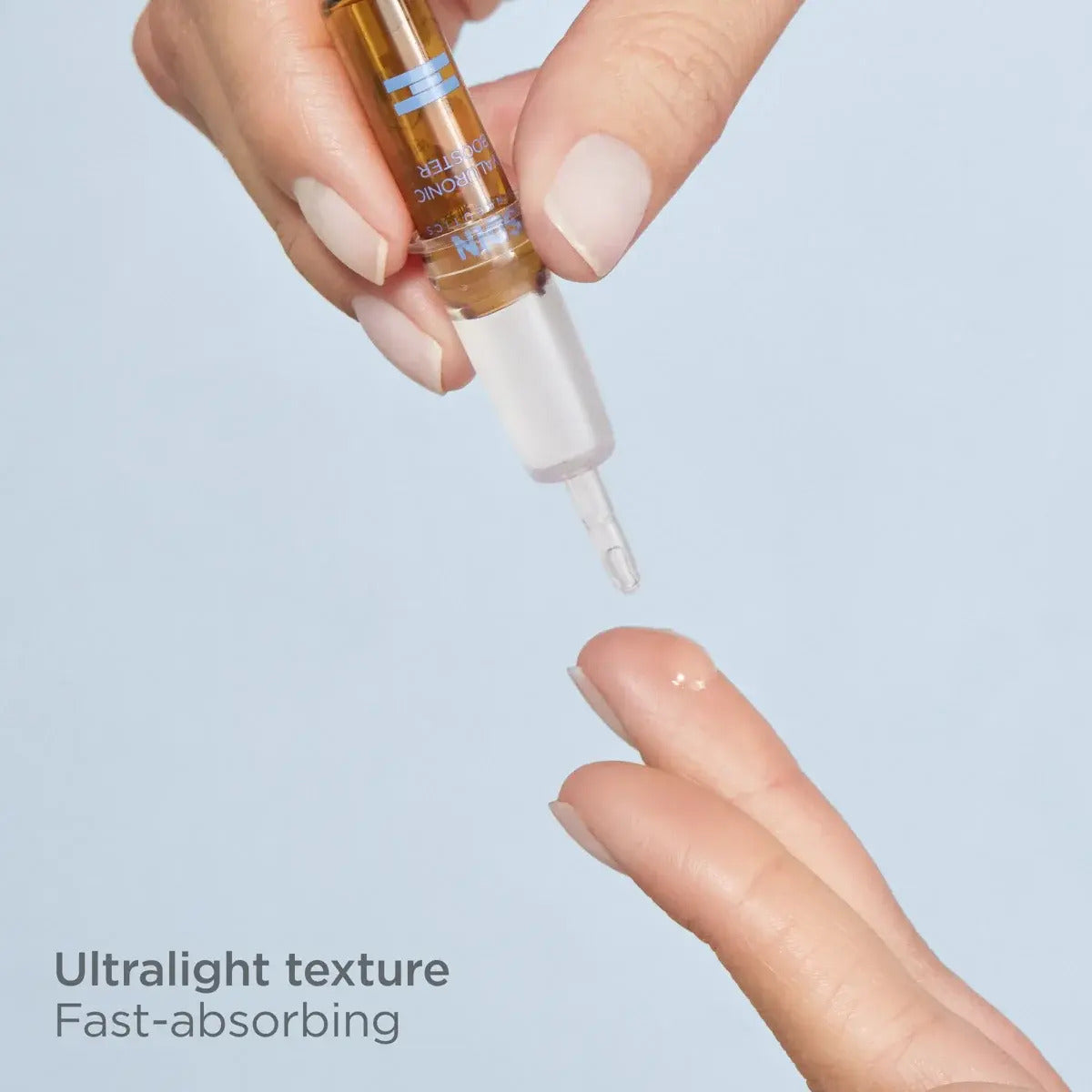 ISDIN Isdinceutics Hyaluronic Booster Serum (0.07 oz, 10 Count).