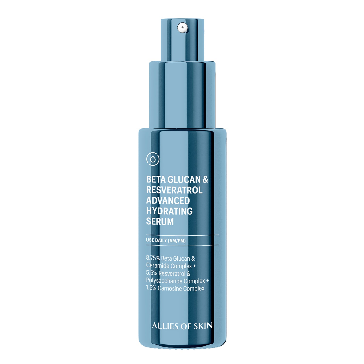 Allies of Skin Beta Glucan and Resveratrol Advanced Hydrating Serum (1 oz)