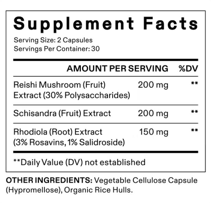 Nutrafol Stress Adaptogen MD Hair Wellness Booster Dietary Supplement 30 Day Supply (60 Capsules).