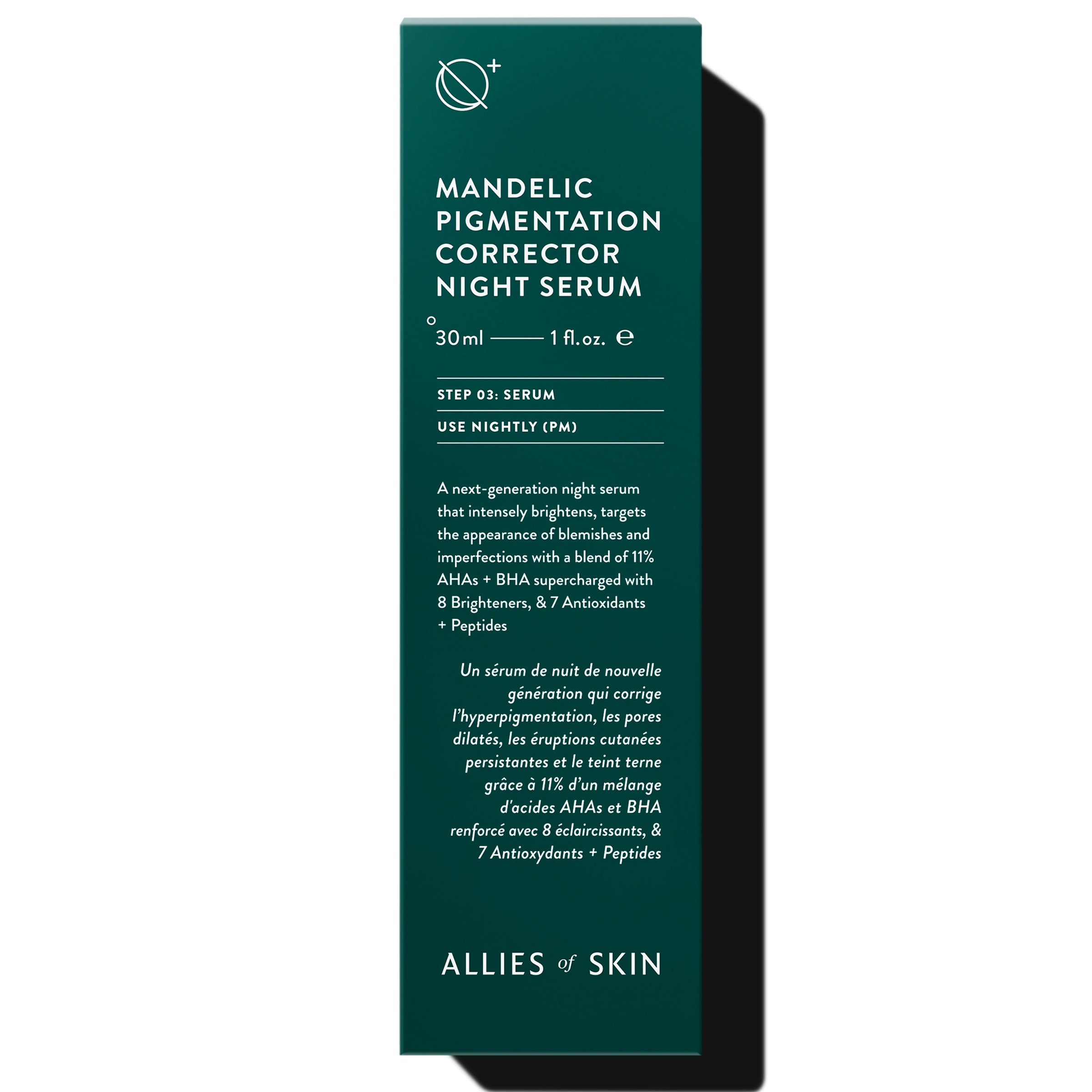 Allies of Skin Mandelic Pigmentation Corrector Night Serum (1 oz).
