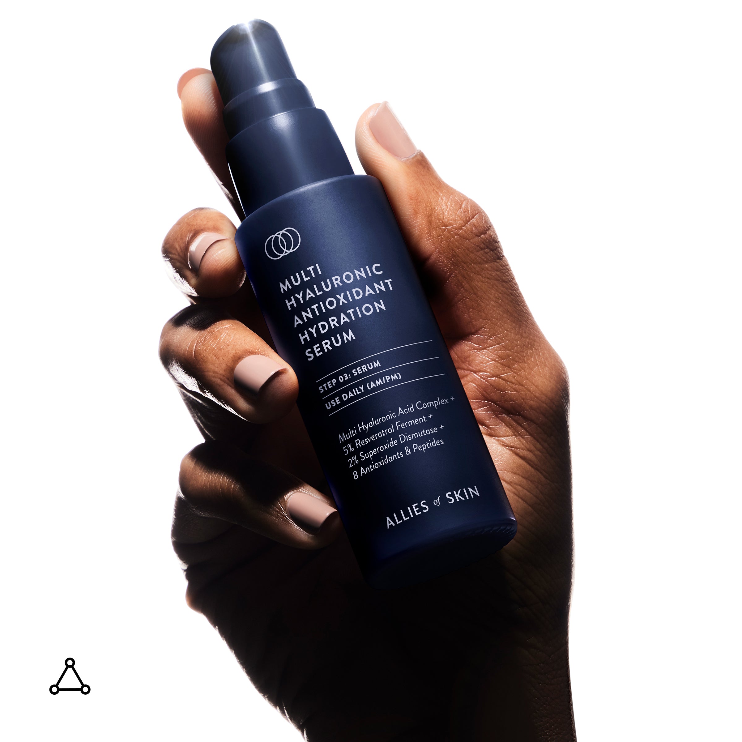 Allies of Skin Multi Hyaluronic Antioxidant Hydration Serum (1 oz).