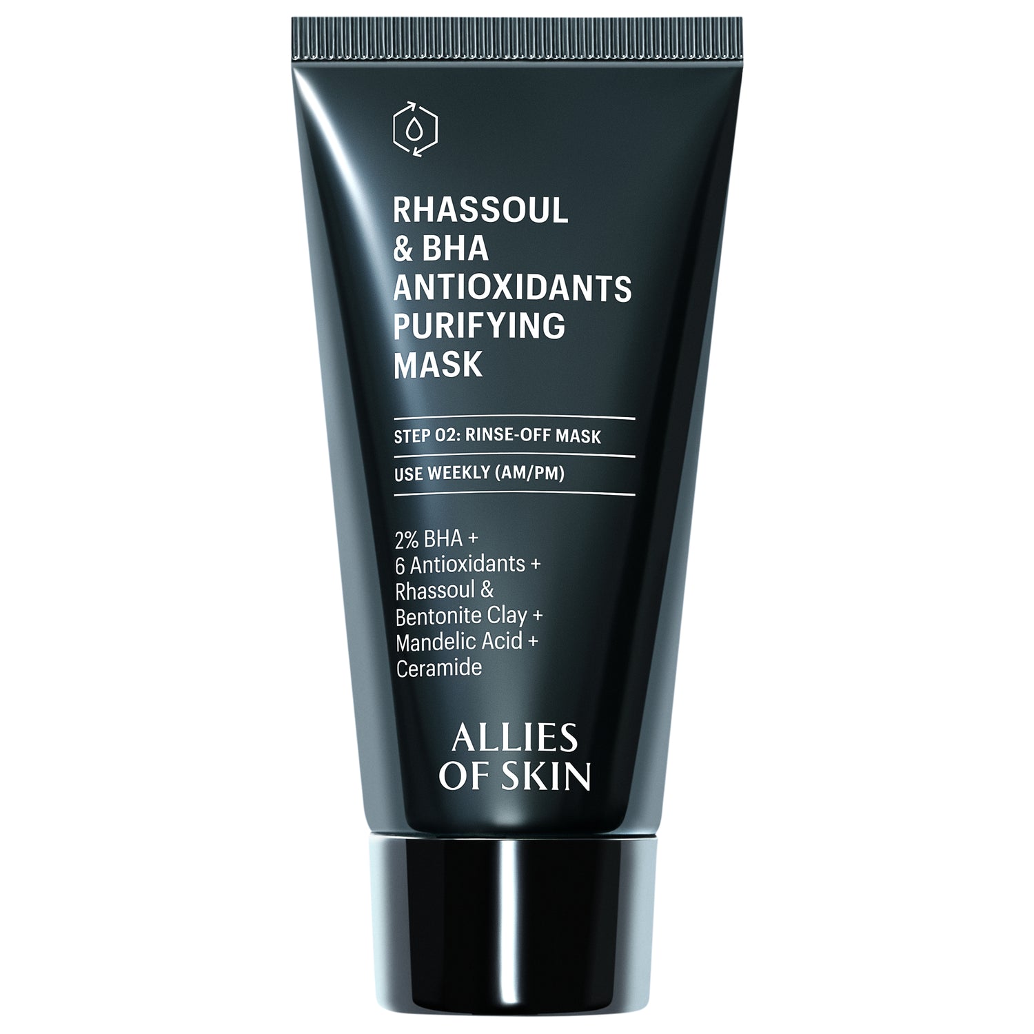 Allies of Skin Rhassoul and BHA Antioxidants Purifying Mask (1.7 oz)